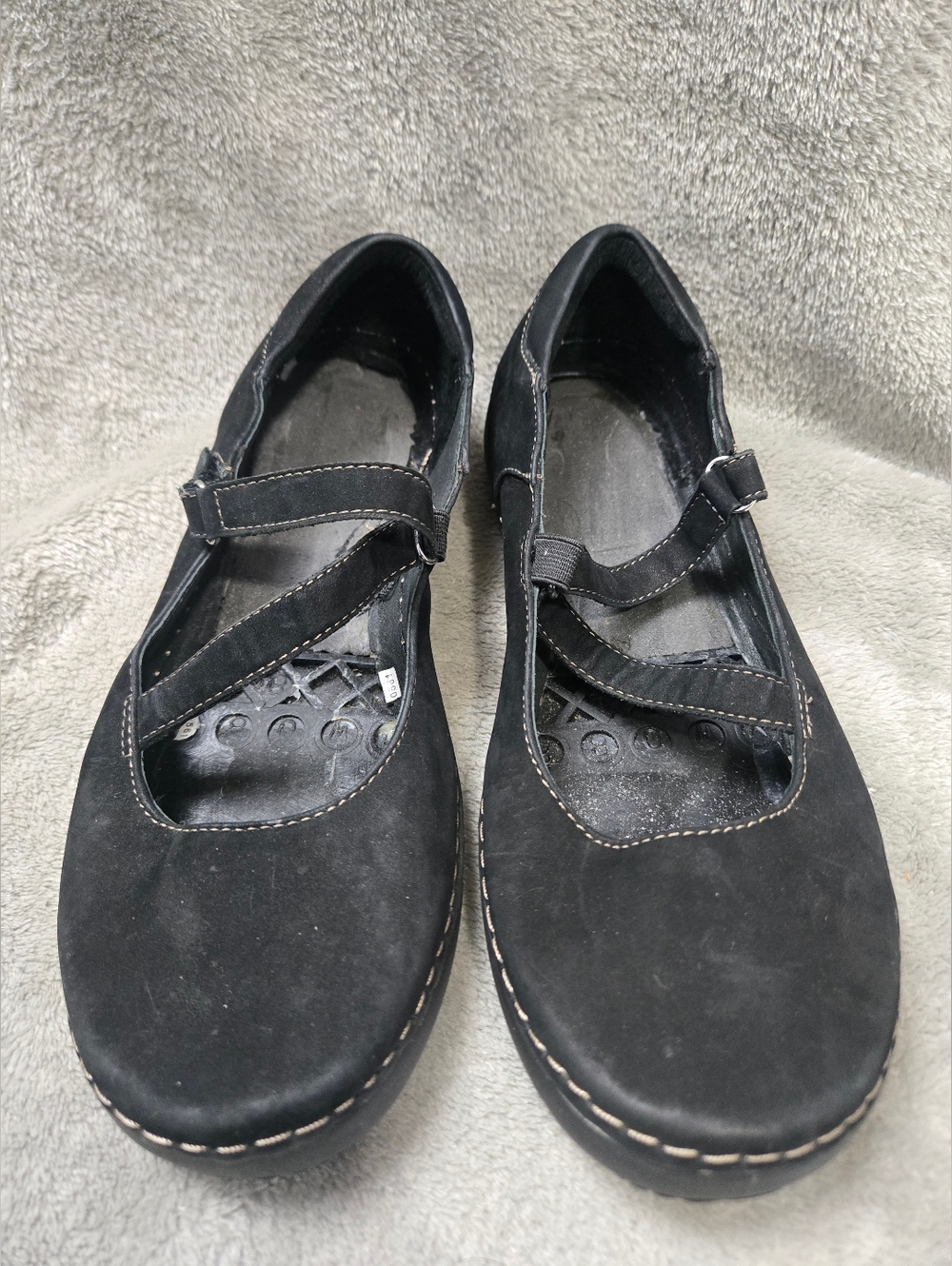 Vionic Mary Jane Shoes Womens 8.5 Strap Comfort Flats Round Toe Casual **read***
